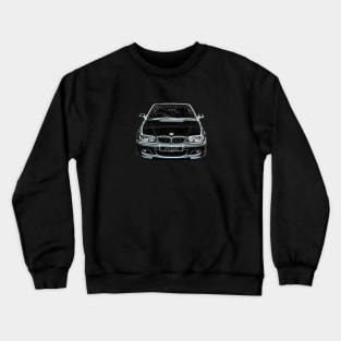 BMW 3 SERIES E46 FACE LIFT FRONT END Crewneck Sweatshirt